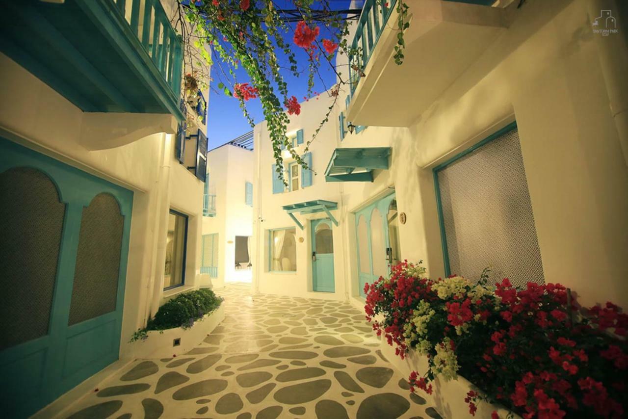Santorini Park Stay Csaam Kültér fotó